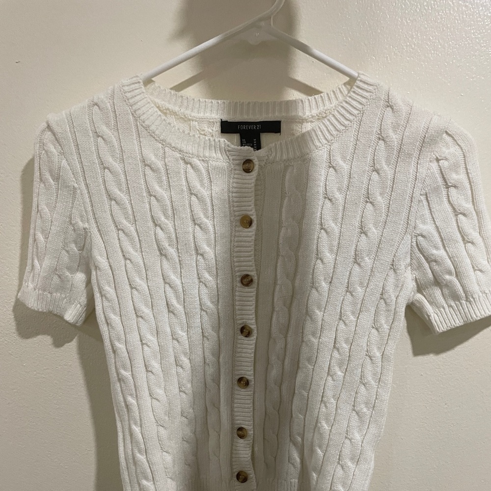 Forever21 Cropped Woolen Shirt
